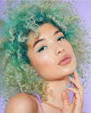 Shrine Drop It Temporary Hair Color - Mix Dye With Conditioner - Create Unique Shades - Semi-Permanent Bright Colors Blend Easily - Multi-Use - Vegan & Cruelty-Free - 200 Drops Per Bottle (Purple) SHRINE