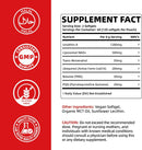 Urolithin A Supplement, 2000mg 6 in 1 Vital Longevity Blend - 120 Softgels | with Liposomal NAD+, CoQ10, Trans-Resveratrol, TMG, PQQ丨for Cellular Renewal* & Healthy Aging*, Mitochondrial Support* Infinity Warehouse