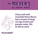 Mrs. Meyer's Clean Day Moisturizing Body Wash for Women and Men, Cruelty Free and Biodegradable Shower Gel Formula Made with Essential Oils, Plum Berry Scent, 16 oz Bottle, Pack of 3 MRS. MEYER'S CLEAN DAY