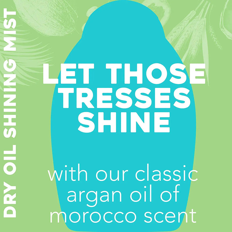 OGX Revitalize + Argan Shine Extra Strength Dry Oil Conditioning Mist with Argan Oil & Silk Proteins, Light Nourishing Hair Treatment to Soften Hair & Add Luminous Shine, 5 Oz OGX Store