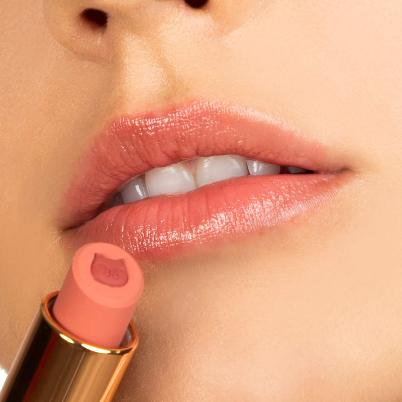 Winky Lux | Purrfect Pout | Lip Stain | With Jojoba Oil and Vitamin E | Semi-Sheer Finish | Natural Lipstick | Pawsh, .12 oz Winky Lux