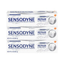 Sensodyne Repair and Protect Whitening Toothpaste, Toothpaste for Sensitive Teeth and Cavity Prevention, 3.4 oz (Pack of 3) Sensodyne