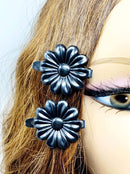 Tara Girls Self Hinge Plastic Bow Hair Barrettes Selection Pack Of 3 (COMBO17) Tara