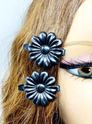 Tara Girls Self Hinge Plastic Bow Hair Barrettes Selection Pack Of 3 (COMBO17) Tara