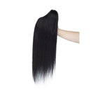100% Remy Human Hair Ponytail Extension One Piece Claw/Jaw Clip Ponytail Hairpiece Clip In Pony Tail Extensions For Girl Lady Women Long Straight