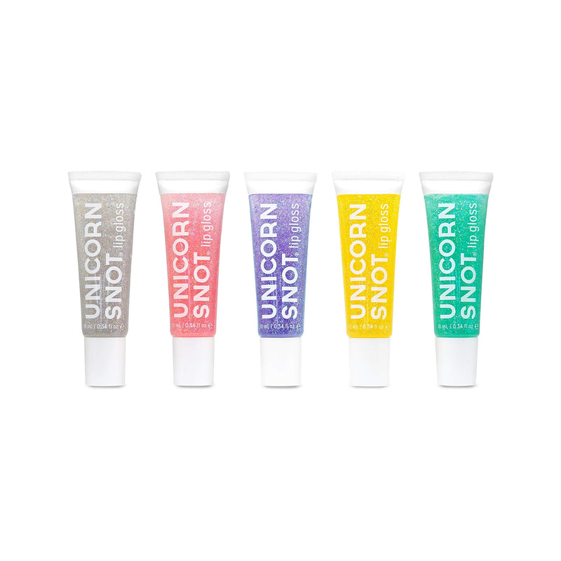 Unicorn Snot Holographic Glitter Lip Gloss - Cosmetic Grade - Body Art - Vegan & Cruelty Free - 0.34 Fl Ounce (Gold) UNICORN SNOT