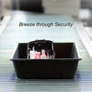 TSA Approved Clear Travel Toiletry Bag - Quart Size Cosmetic Bag for Travel - Carry On & Organize 3-1-1 Liquid Toiletries & More BORSALI