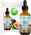 PLUM OIL French. 100% Pure/Natural/Virgin/Unrefined/Undiluted Cold Pressed Carrier Oil. For Face, Hair and Body. (0.5 Fl.oz - 15 ml.) Botanical Beauty