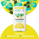 Schmidt's Aluminum Free Natural Deodorant for Women and Men, Hemp Seed Oil & Patchouli for Sensitive Skin with 24 Hour Odor Protection, Vegan, Cruelty Free 3.25 oz Schmidt's Store