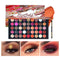 EYESEEK Matte Eyeshadow Palette Makeup Brushes Set 45 Shades Shimmer Smoky Glitter Eyeshadow Pallet High Pigmented Metallic Makeup Palette Long Lasting Waterproof Eye Shadow #Brown EYESEEK