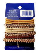 Goody Corporate Ouchless Elastic, Primal Neutrals, 15 Count GOODY