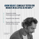 Nutrafol Men's Hair Serum, Clinically Tested to Support Visibly Thicker Hair and Scalp Coverage, Lightweight and Non-Greasy, for Daily Use - 30mL, 1 Bottle Infinity Warehouse