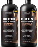 Biotin Shampoo and Conditioner Set for Men & Women | 16 fl oz Each | with Rosemary & Mint | Sulfate Free Hydrating & Strengthening Hair Care for Thinning, Color-Treated & Dry Hair Infinity Warehouse