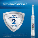 Oral-B Kids Electric Toothbrush Featuring Disney's Minnie Mouse, for Kids 6+ Oral-B