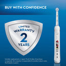 Oral-B Kids Electric Toothbrush Featuring Disney's Minnie Mouse, for Kids 6+ Oral-B