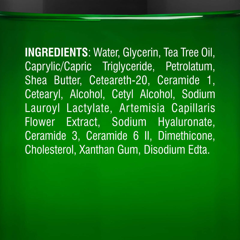 Tea Tree Oil Face Cream by Majestic Pure - Therapeutic Grade, Acne Scar Remover and Pimple Cream, Infused with Ceramides, Fights Acne and Soothes Acne Scars, Face Moisturizer, 8 oz MAJESTIC PURE