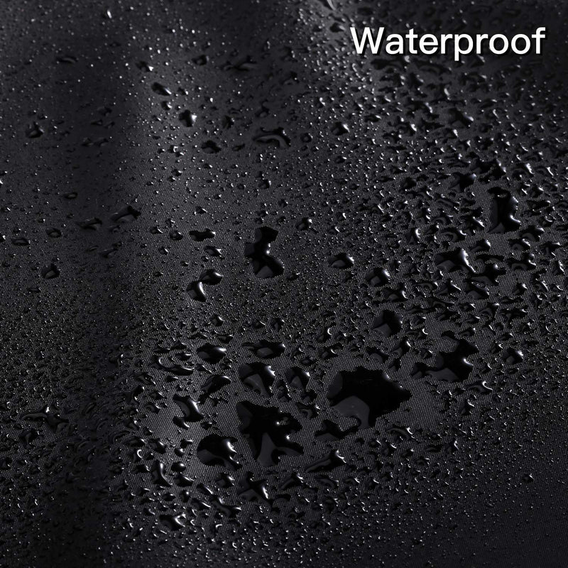 NOOA Waterproof Barber Cape - Professional Salon Cape for Men, Unisex Black Hair Cutting Cape with Adjustable Neck Size, 41.5 x 58 inches Hairdresser Cape for Hair Treatment - Cutting/Coloring/Perming NOOA