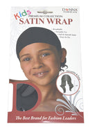 Donna Kids Satin Wrap Purple 11201 Donna Collection