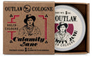 Calamity Jane Solid Cologne - Spicy and Sweet, Like a Legend - Whiskey, Clove, Orange, and a Little Cinnamon - Men's or Women's Cologne - 1 oz. - Outlaw Outlaw Soaps