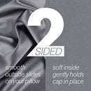 Stay On Satin Wrap Cap - (Brown) Stay On Satin