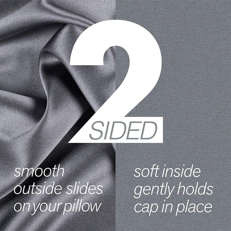 Stay On Satin Wrap Cap - (Brown) Stay On Satin