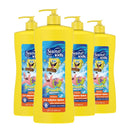 Suave Kids 3-in-1 Spongebob, Tear Free, Body Wash, Shampoo and Conditioners, Dermatologist Tested, 28 Oz Pack of 4 Infinity Warehouse