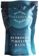 Hydrogen Peroxide Bath Epsom Salt - Dead Sea Salts Clay Eucalyptus Colloidal Oatmeals & Hydrogen Peroxide (2) Pack Soakness Store