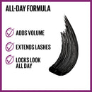 Maybelline the Falsies Lash Lift Washable Mascara Volumizing, Lengthening, Lifting, Curling, Multiplying, Eye Makeup, Blackest Black, 0.32 Fl; Oz Maybelline New York
