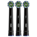 Oral-b Crossaction Electric Toothbrush Replacement Brush Head Refills, Black, 3 Count Oral-B