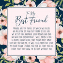 Best Friend Gift Box Set - Heartfelt Card & Spa Gift Box for Birthday, Holiday & More Dear Ava Store