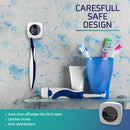 CARESFULL UV Toothbrush Sanitizer - Toothbrush Sterilizer - Fits All Toothbrushes, Safety Feature, for Home and Travel CARESFULL