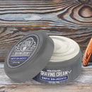 Luxury Shaving Cream for Sensitive Skin- Unscented - Soft, Smooth & Silky Shaving Soap - Rich Lather for the Smoothest Shave - 5.3oz Viking Revolution Store