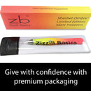 Zizzili Basics Tweezers - Limited Edition Sherbet Ombre Slant Tip - Best Tweezer for Eyebrow, Facial Hair Removal and your Precision Needs Zizzili Basics