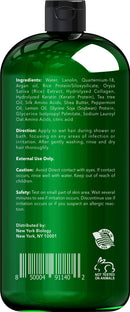 New York Biology Tea Tree Conditioner – Deep Cleanser – Relief for Dandruff and Dry Itchy Scalp – Therapeutic Grade - Helps Promote Hair Growth – 16.9 fl Oz NEW YORK BIOLOGY THE ULTIMATE COSMECEUTICALS