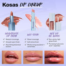 Kosas Weightless Lip Color Nourishing Satin Lipstick - High Impact Lip Color with Clean Formula - Comfy Feel & Soft Finish - Fantasy Life Infinity Warehouse