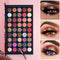 EYESEEK Matte Eyeshadow Palette Makeup Brushes Set 45 Shades Shimmer Smoky Glitter Eyeshadow Pallet High Pigmented Metallic Makeup Palette Long Lasting Waterproof Eye Shadow