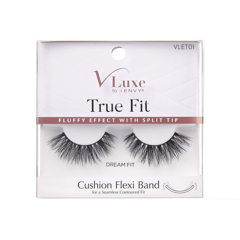 VLuxe by i-Envy False Eyelashes True Fit Lashes Soft & Natural Volume (Dream Fit) I-ENVY