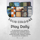 Mens Sample Solid Cologne Pack with Aspen Solid Cologne, Lumberjack Solid Cologne, Woodsman cologne, Mystery Man cologne and more (Play Daily Sampler Cologne Set - 7 Pack - 0.75 oz each) Infinity Warehouse