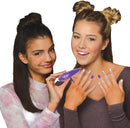 Blinger Ultimate Nail Wand Collection, Purple - Glam Your Nails with Sticker Sheets, 1 Step Process, No Drying, No Waiting – Nail Art for School, Parties, Special Occasions, Everyday Use – Exclusive Blinger Store