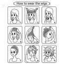 aiyaya Long Curly Wig - Natural Synthetic Hair Lolita Wigs with Wig Cap For Cosplay and Daily Wear (Gray) aiyaya