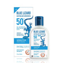 BLUE LIZARD Sensitive Mineral Sunscreen with Zinc Oxide, SPF 50+, Water Resistant, UVA/UVB Protection with Smart Bottle Technology - Fragrance Free, 5 oz BLUE LIZARD