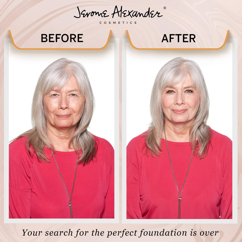 MagicMinerals Deluxe AirBrush Foundation by Jerome Alexander – 5pc Spray Makeup Set with Anti-aging Ingredients for Smooth Radiant Skin (Fair) Jerome Alexander