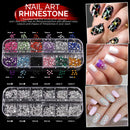 Nail Art Brushes Kit, Teenitor Nail Art Tool with Nail Dotting Tools, 3D Butterfly Nail Art Stickers, Nail Art Rhinestones and Pick Up Tweezer, Nail Foil Flakes, Nail Art Striping Tape Teenitor