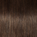 100% Human Hair Clip in Extensions 8 Inch 40g One-piece 5 Clips Long Straight Clip on Hairpiece Half Head for Women Wide Standard Weft Soft Silky
