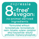 essie expressie Quick-Dry Vegan Nail Polish, Dial It Up Collection, Skip the Track, Lavender Gray, 0.33 Ounce essie