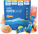 Nello Supercalm Powdered Drink Mix, Cortisol Reducer and Sleep Aid Supplement, L Theanine, Ksm-66 Ashwagandha, Magnesium Glycinate, Vitamin D 3, No Sugar, Non GMO, On The Go, 20 Ct, Honeydew Melon Infinity Warehouse