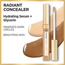 L'Oreal Paris Age Perfect Radiant Concealer with Hydrating Serum and Glycerin, Almond L'Oreal Paris