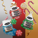 ChapStick Lip Balm Holiday Ornament Gift Pack (Candy Cane, 0.15 Ounce, 5 Sticks), Lip Care, Moisturizer and Therapy, Skin Protectant, Stocking Stuffer Chapstick Store