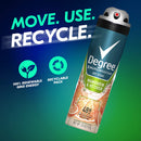 Degree Men Antiperspirant Deodorant Spray Mandarin & Vetiver 48-Hour Protection 3.8 oz 3 count DEGREE