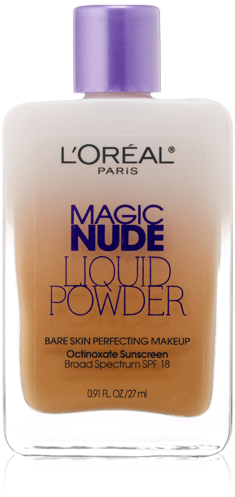L'Oreal Paris Magic Nude Liquid Powder Bare Skin Perfecting Makeup SPF 18, Sun Beige, 0.91 Ounces L'Oreal Paris